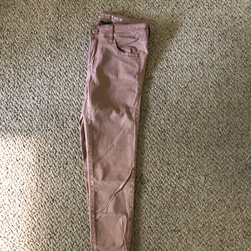 American Eagle Pink Jeggings